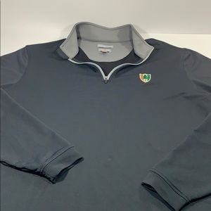 Peter Millar 1/4 Zip Element E4 Wicking pullover L